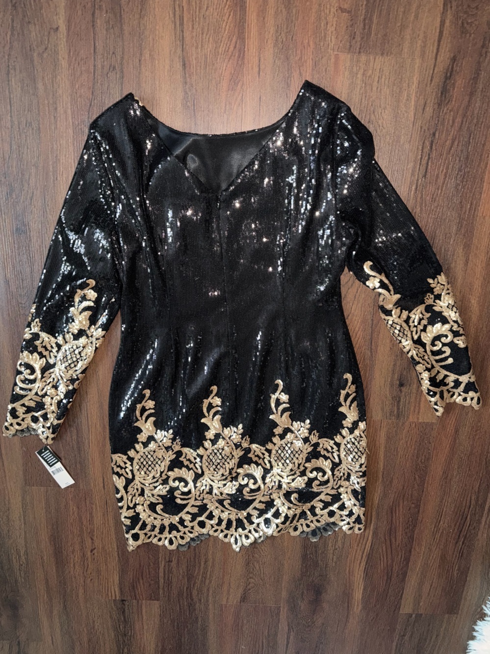 Nwt rare Katherine Kelly collection Calder sequin dress  mini $216 party summer - Picture 2 of 13